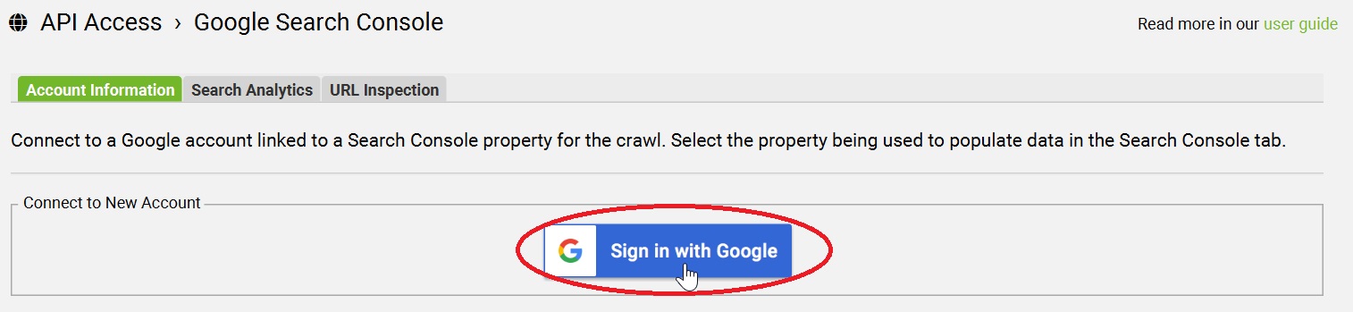 Screaming Frog + GSC API