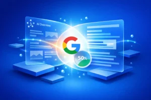 ponad połowa odpowiedzi AI Overview pokrywa się z SERP-ami