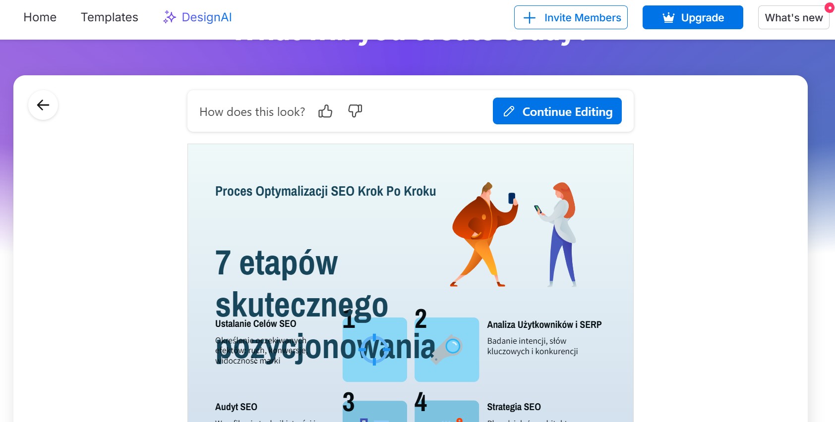 Jak wygenerować infografikę w Venngage?
