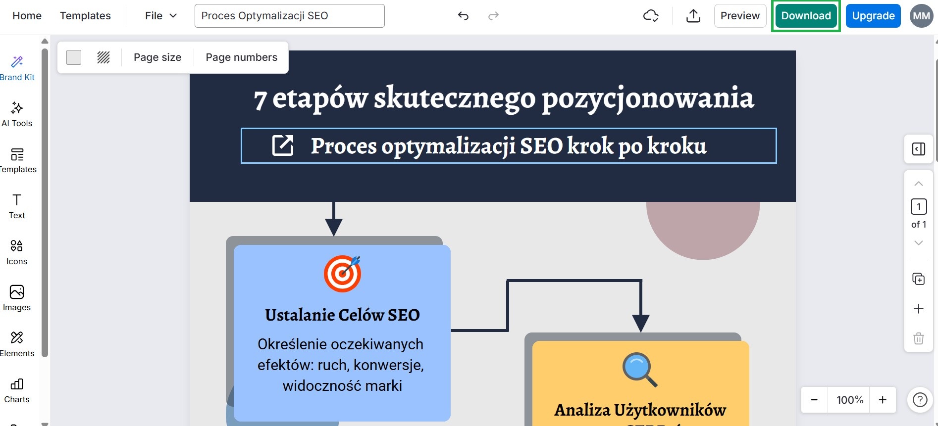 Jak wygenerować infografikę w Venngage?