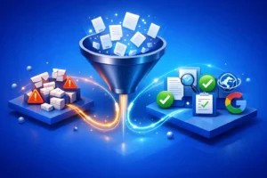 Na 62 teksty o Core Update 35% to AI slop. Jak radzi sobie z tym Deep Research?