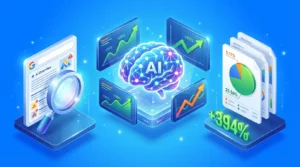 Olbrzymi przyrost reklam przy AI Overviews