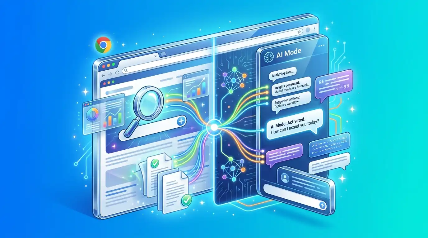 AI Mode rozpycha się w Chrome. Jak na razie zmiany dotyczą tylko USA